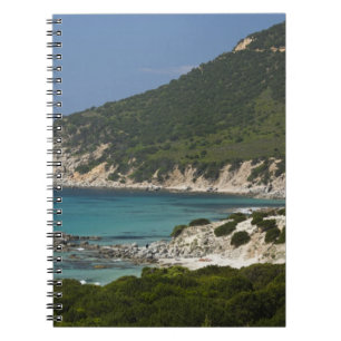 Cuaderno Italia, Cerdeña, Solanas. Playa.