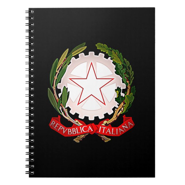 Cuaderno Italia Emblem Dark (Frente)