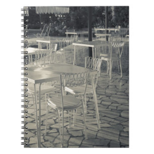Cuaderno Italia, provincia de Brescia, Sirmione. Café junto