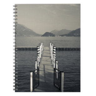 Cuaderno Italia, provincia de Como, Tremezzo. Embarcadero d