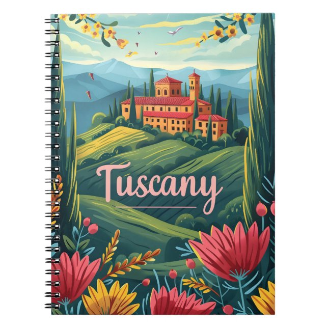 Cuaderno Italia toscana (Frente)