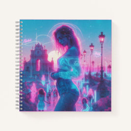Cuaderno Italia | Vaporwave Retrowave Urbano Etéreo Soñador