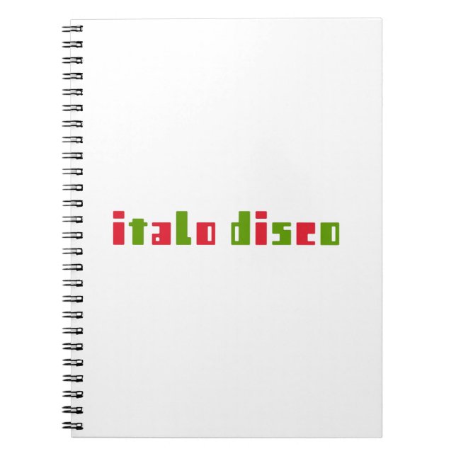 CUADERNO ITALO DISCO (Frente)