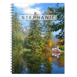 Cuaderno Itillo del estanque de otoño