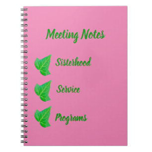 Cuaderno Ivy Notebook