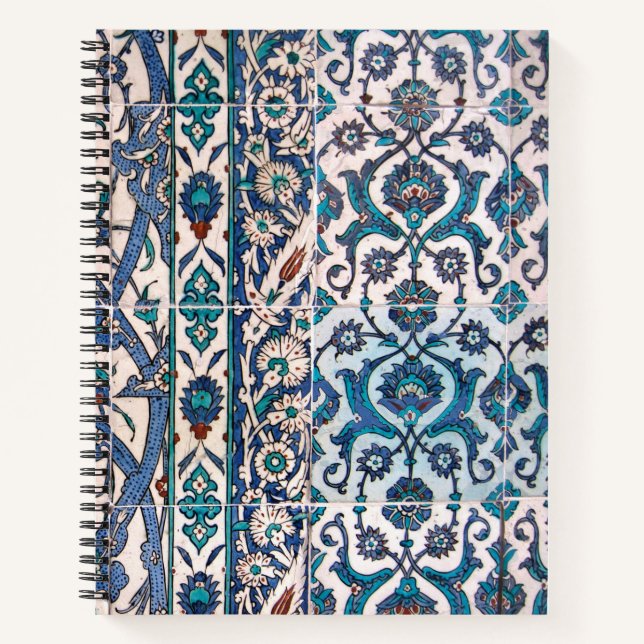 Cuaderno Iznik Tiles entrelazados (Anverso)