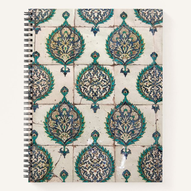 Cuaderno Iznik Tiles Green (Anverso)