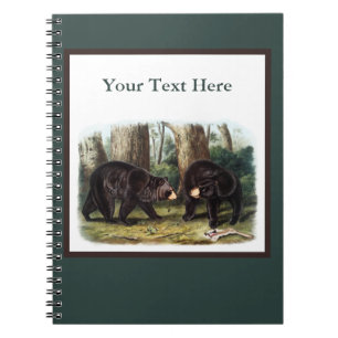 Cuaderno J.W. Audubon - Oso Negro Ursus Americanus