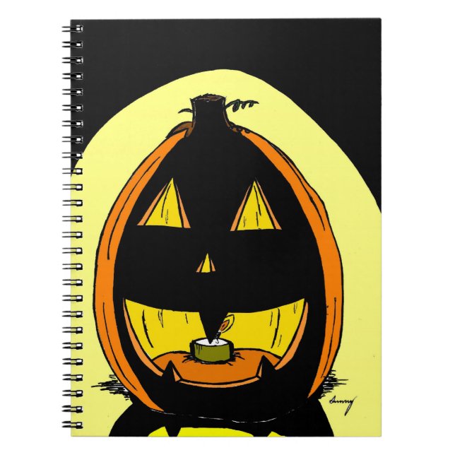 Cuaderno Jack o' Lantern Notebook (Frente)