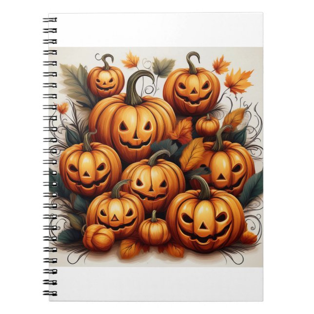 Cuaderno Jack O Lanterns (Frente)