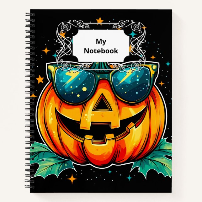 Cuaderno Jack-O-Space de Guay cósmico (Anverso)
