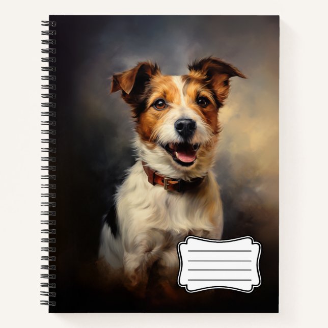 Cuaderno Jack Russell Terrier (Anverso)