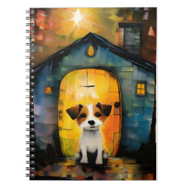 Cuaderno Jack Russell Terrier en su acogedora casa