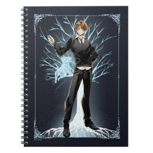 Cuaderno Jack Russell Terrier Patronus de Anime Ron Weasley
