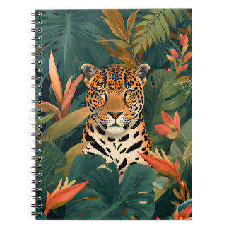 Cuaderno Jaguar Tropical Botanical Notebook