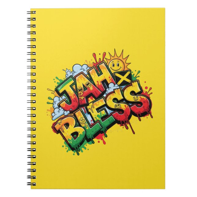Cuaderno Jah Bless Reggae (Frente)