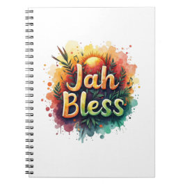 Cuaderno Jah Bless Reggae Watercolor