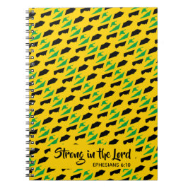 Cuaderno JAMAICA Efesianos 6:10 Biblia de Escritura Cristia