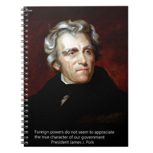 Cuaderno James K Polk Y Cita