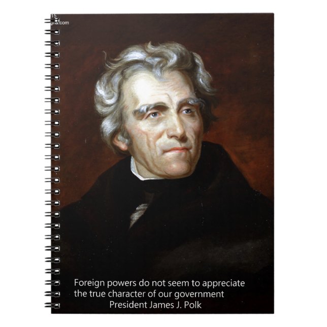 Cuaderno James K Polk Y Cita (Frente)