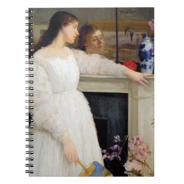 Cuaderno James Whistler - Sinfonía en blanco No. 2 (Frente)
