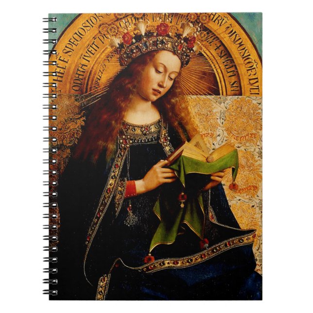 Cuaderno Jan van Eyck - Colección de Arte Fino de la Virgen (Frente)