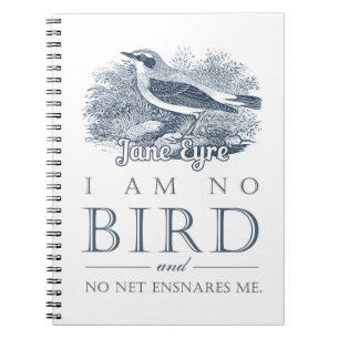 Cuaderno Jane Eyre - No Soy Pájaro - Pájaro Vintage