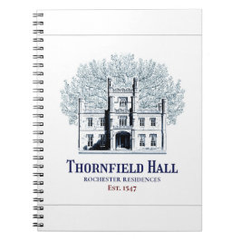 Cuaderno Jane Eyre Thornfield Hall Rochester Residences