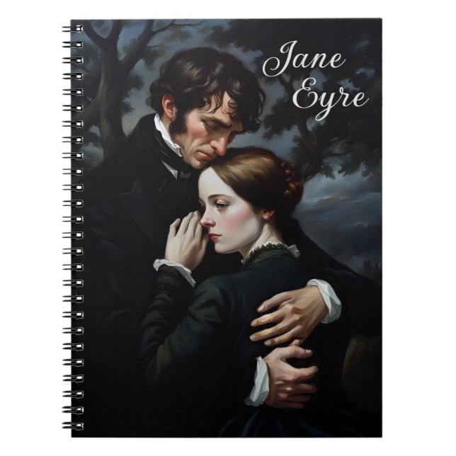 Cuaderno Jane Eyre y Edward Rochester (Frente)