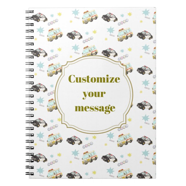 Cuaderno Japanese Cars [Kawaii JAPAN] (Frente)