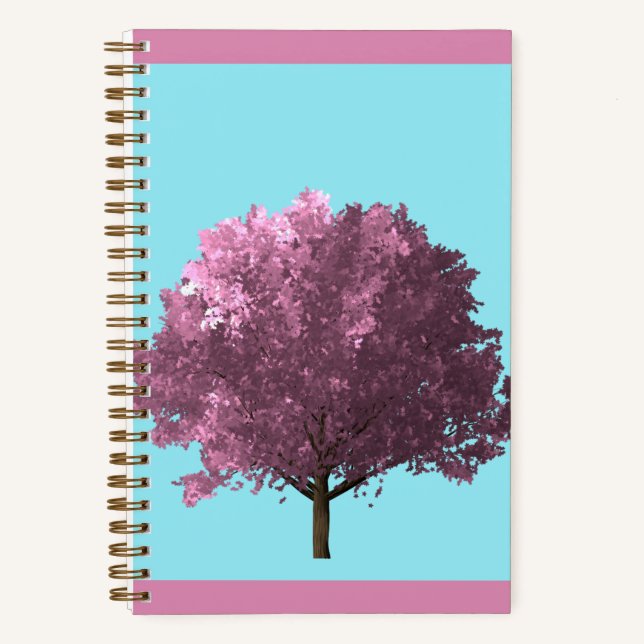 Cuaderno Japanese cherry blossom tree (Anverso)