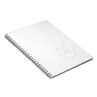 Cuaderno Japanese letter face notebook | へのへのもへじ