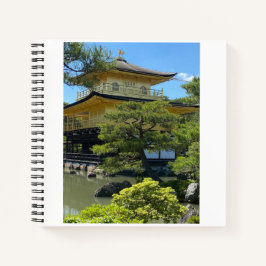 Cuaderno Japón dorado