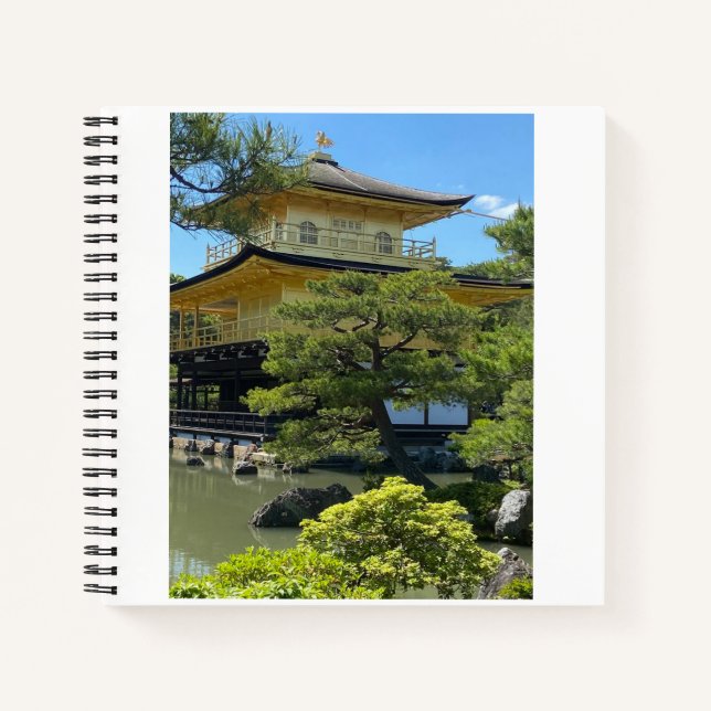 Cuaderno Japón dorado (Anverso)