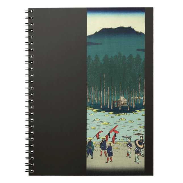 Cuaderno Japón vintage - Río Suzuka en Tsuchiyama (Frente)