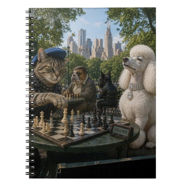 Cuaderno Jaque Mate en Central Park No 1 (Frente)