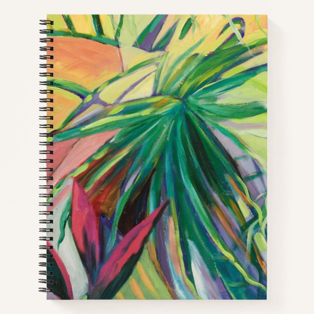 Cuaderno Jardin Abstracto I (Anverso)