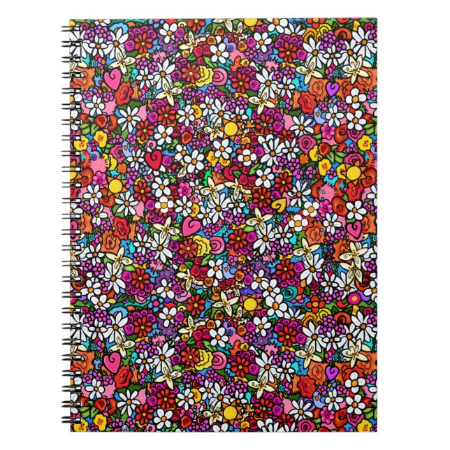 Cuaderno Jardín alegre (Frente)