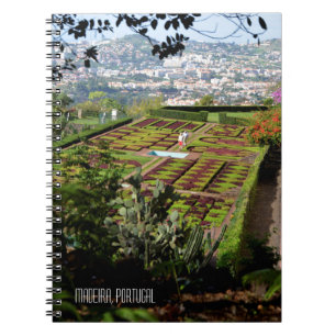 Cuaderno Jardín Botánico Funchal Madeira Portugal