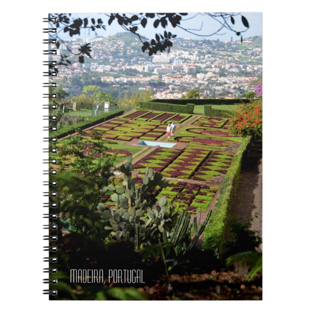 Cuaderno Jardín Botánico Funchal Madeira Portugal (Frente)