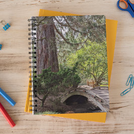 Cuaderno Jardín Botánico Japonés Tranquilo