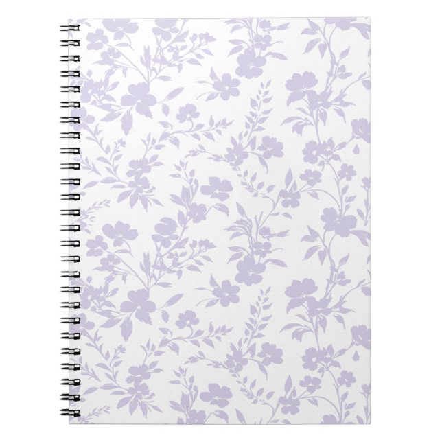 Cuaderno Jardín Botánico Lavanda Polvorienta - Neutro (Frente)