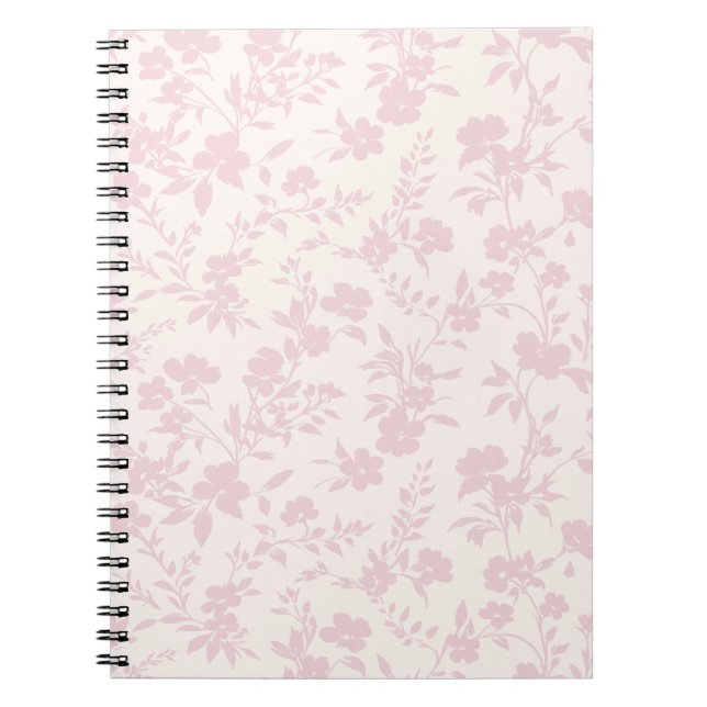 Cuaderno Jardín Botánico Rosa Suave - Neutral (Frente)