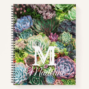 Cuaderno Jardín colorido y exitoso