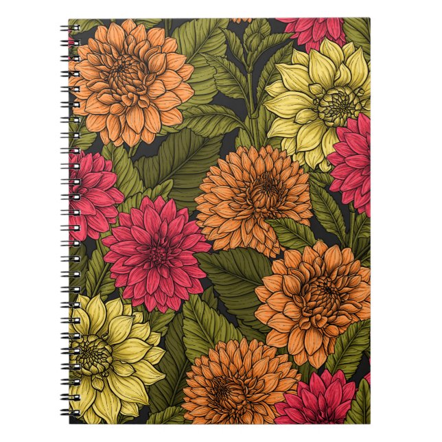 Cuaderno Jardín Dahlia (Frente)
