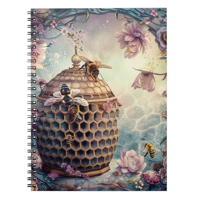 Cuaderno Jardín de Abejas Encantadas Fantasía (10) (Frente)