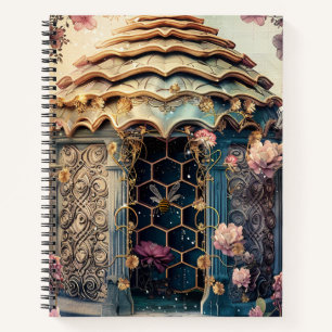 Cuaderno Jardín de abejas encantadas fantasía (3)