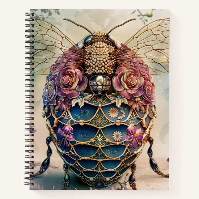 Cuaderno Jardín de abejas encantadas fantasía (4) (Anverso)