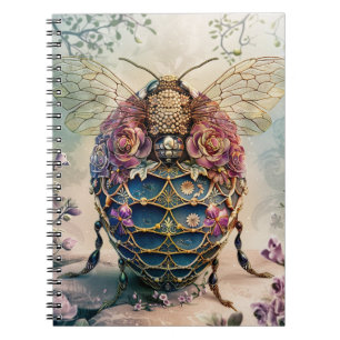 Cuaderno Jardín de abejas encantadas fantasía (4)