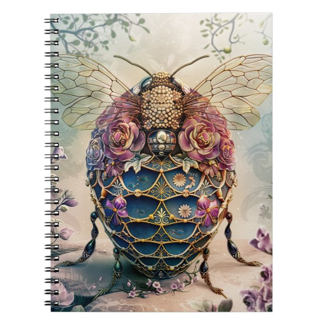 Cuaderno Jardín de abejas encantadas fantasía (4) (Frente)